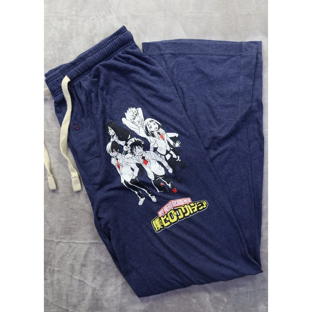 My Hero Academia Lounge Pajama Pants Men's‎ Size L Funimation Manga Anime